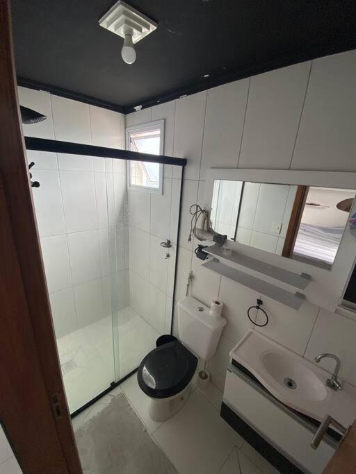 Apartamento 2 Dormitorios E Sacada Gourmet Frente Ao Mar Прая-Гранди Экстерьер фото