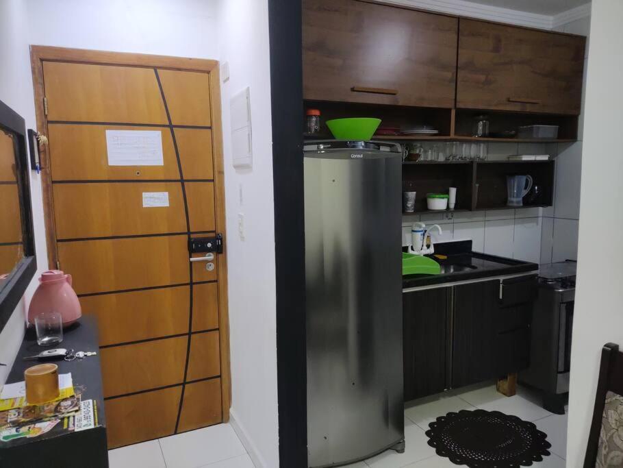 Apartamento 2 Dormitorios E Sacada Gourmet Frente Ao Mar Прая-Гранди Экстерьер фото
